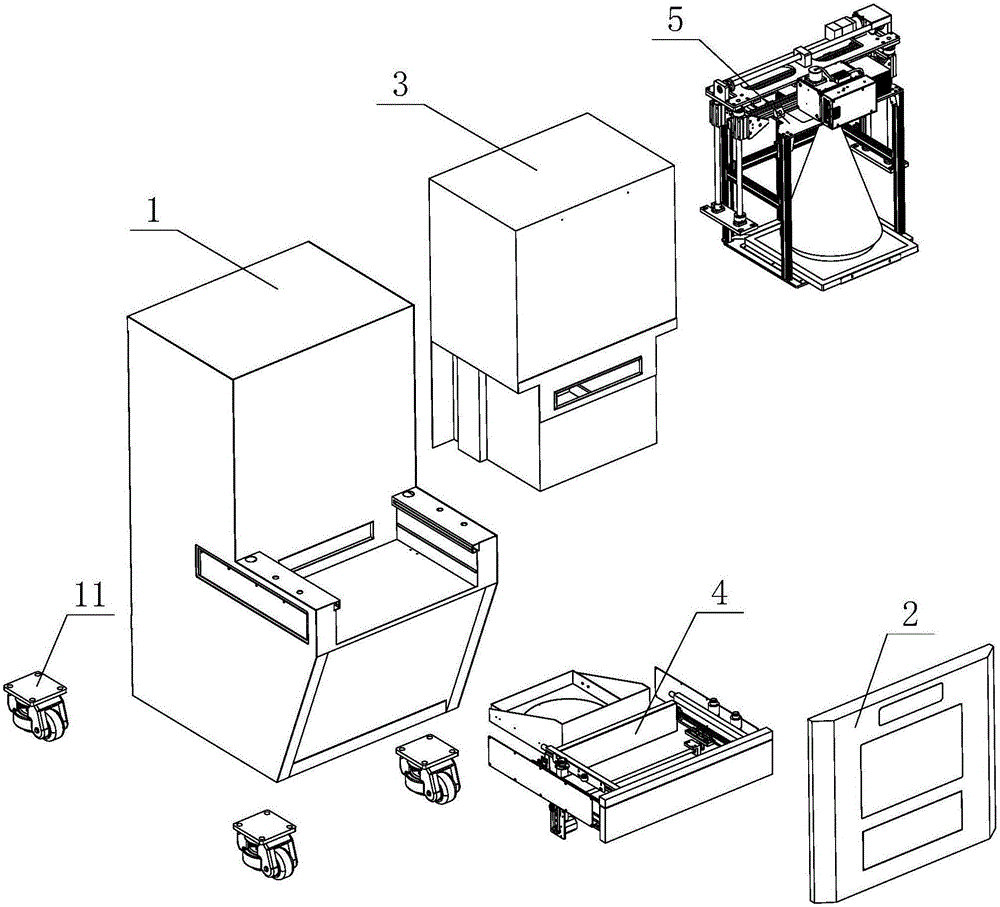 X-ray counting machine