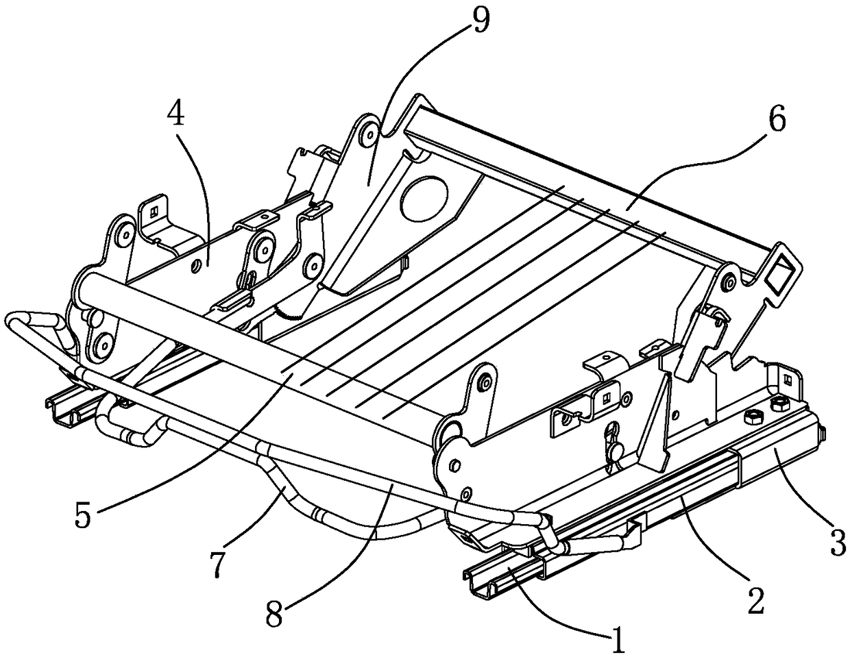 A human body local movement assisting device for orthopaedic surgery