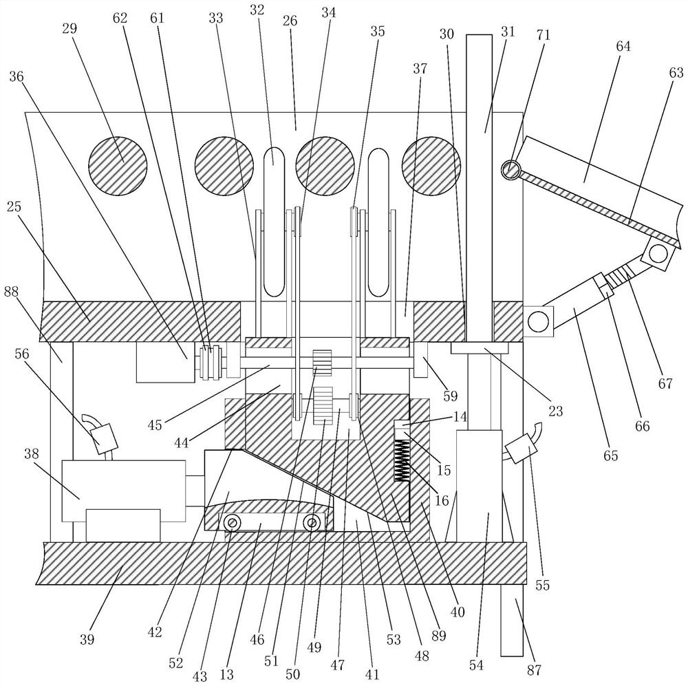 Workpiece transfer device for intelligent production line