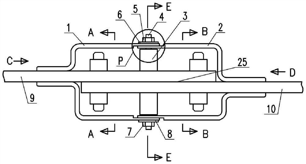 Hydro-generator box sleeve type all-insulation isolation protection device