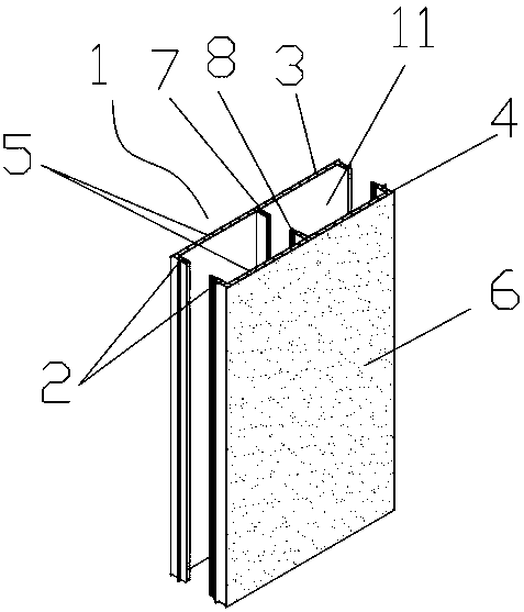 Fabricated inner partition module