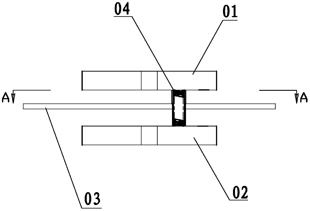 Spring grinding mechanism