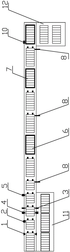 Rapid detection system and method for comprehensive performance of cylindrical lithium ion battery