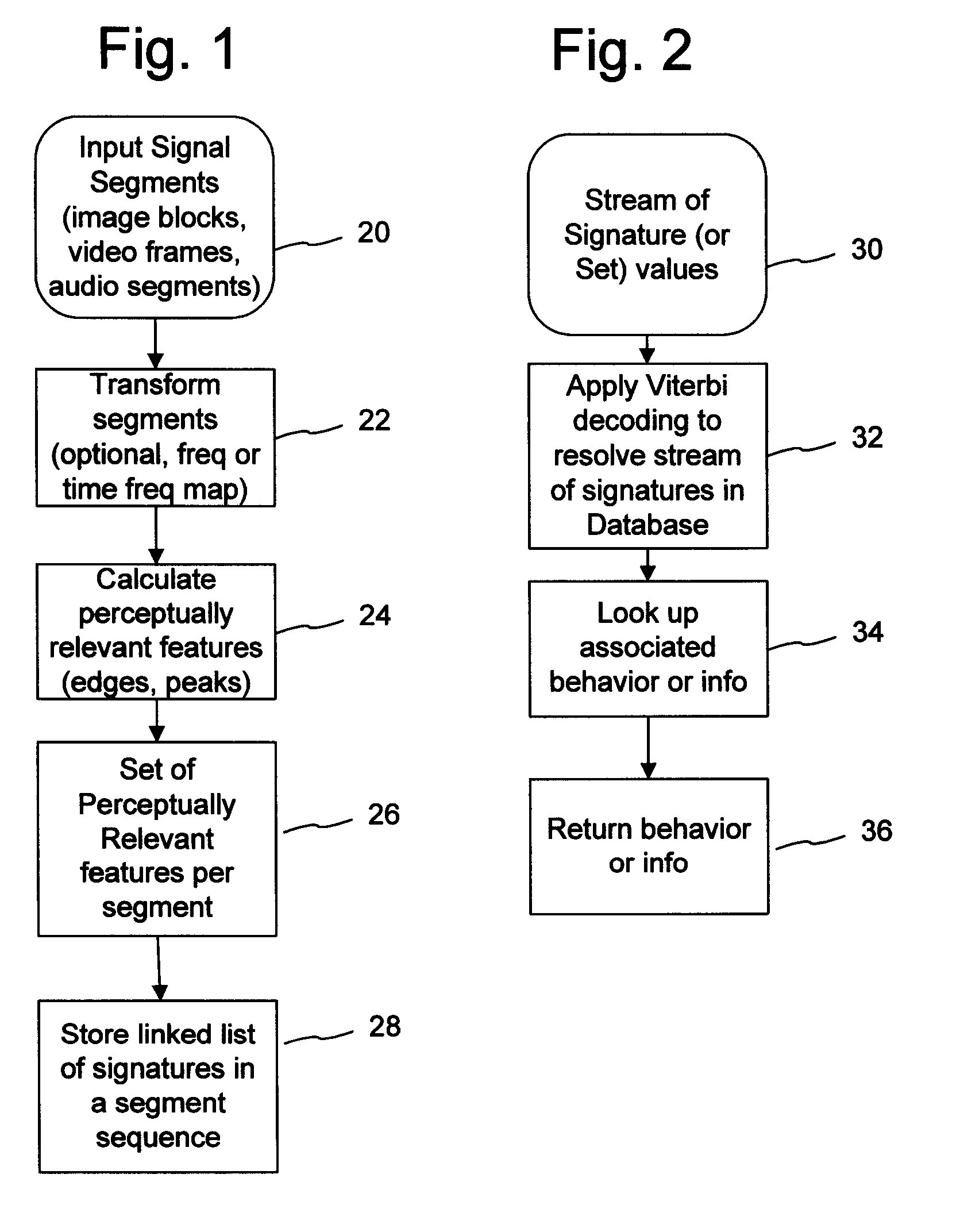 Methods, systems, and sub-combinations useful in media identification