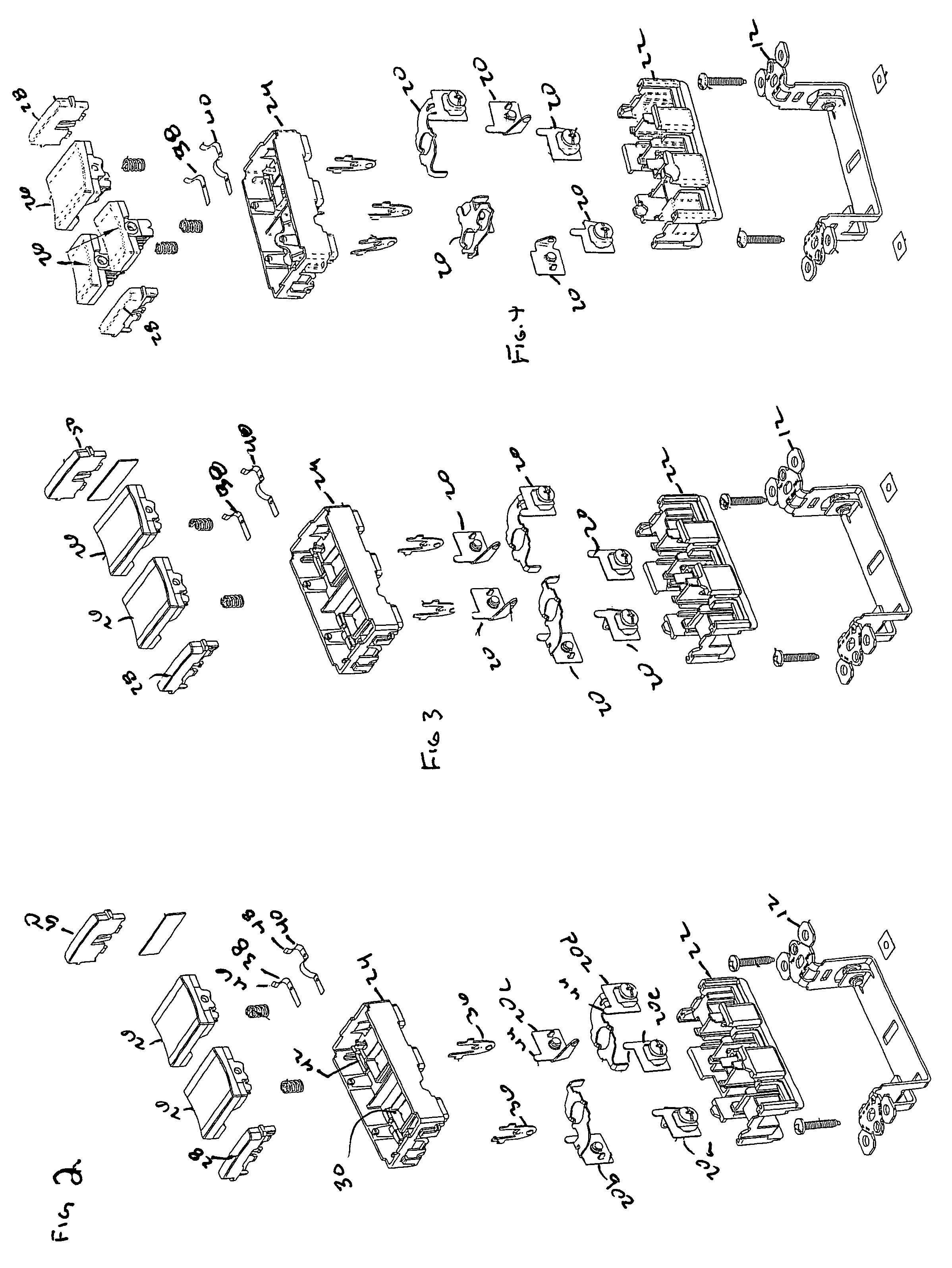 Electrical device with lamp module