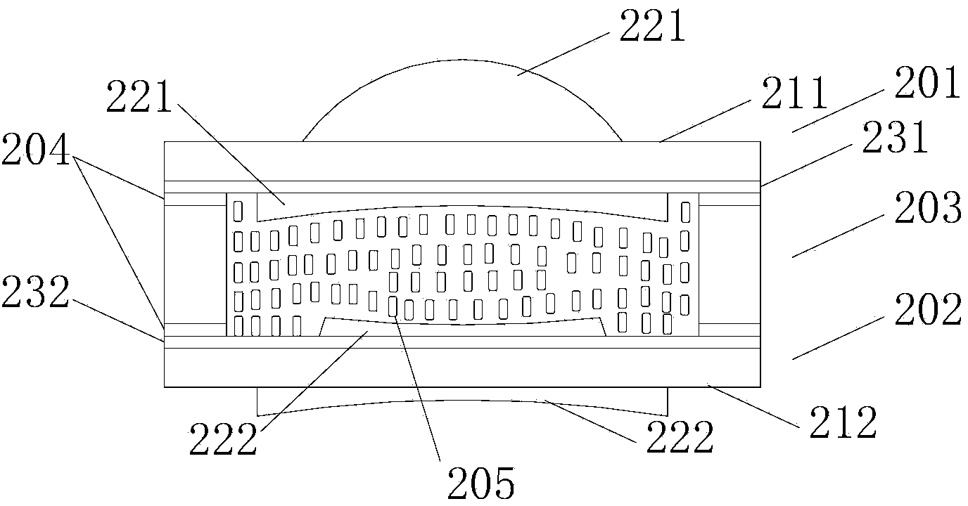 Wafer-level zoom lens module and production method thereof