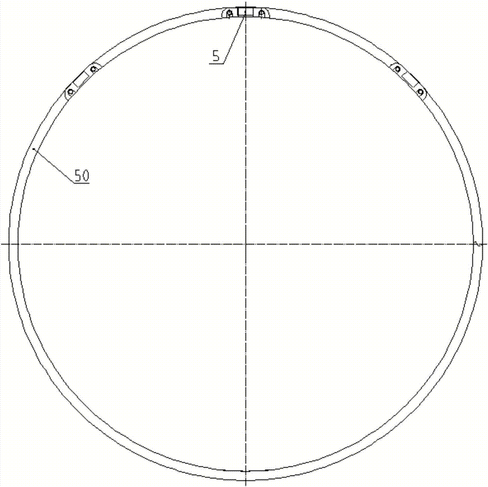 Static ring radial adjustment mechanism for mechanical seals