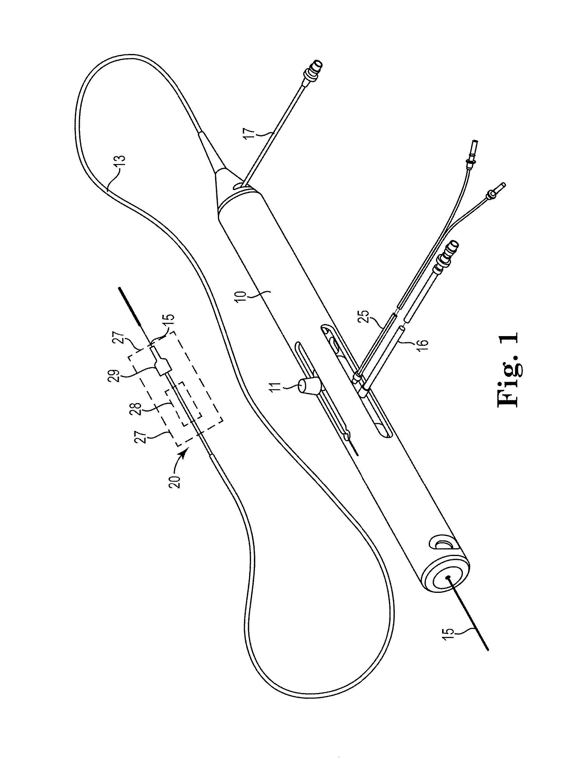 Rotational atherectomy device with a system of eccentric abrading heads