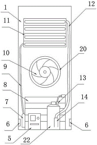 Air conditioner without outdoor unit