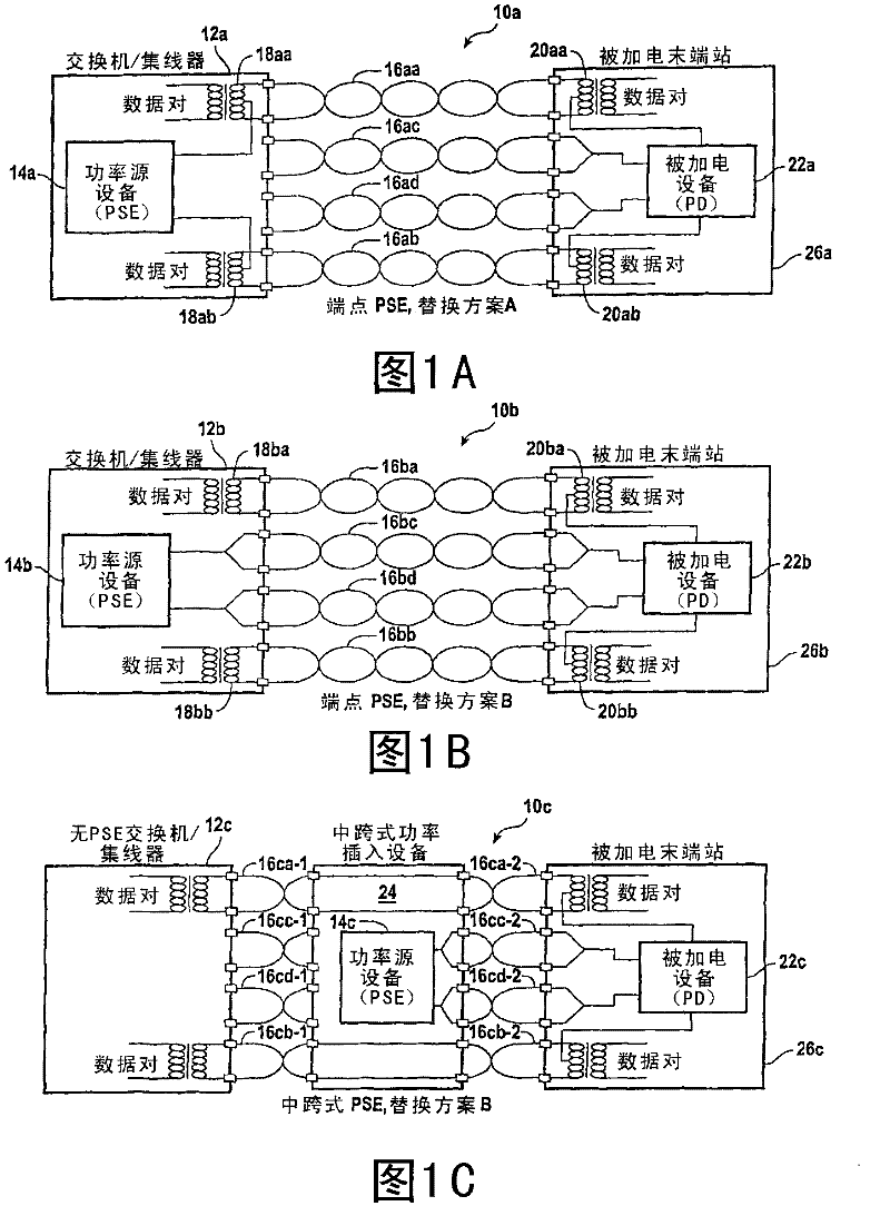 Power management for serial-powered device connections