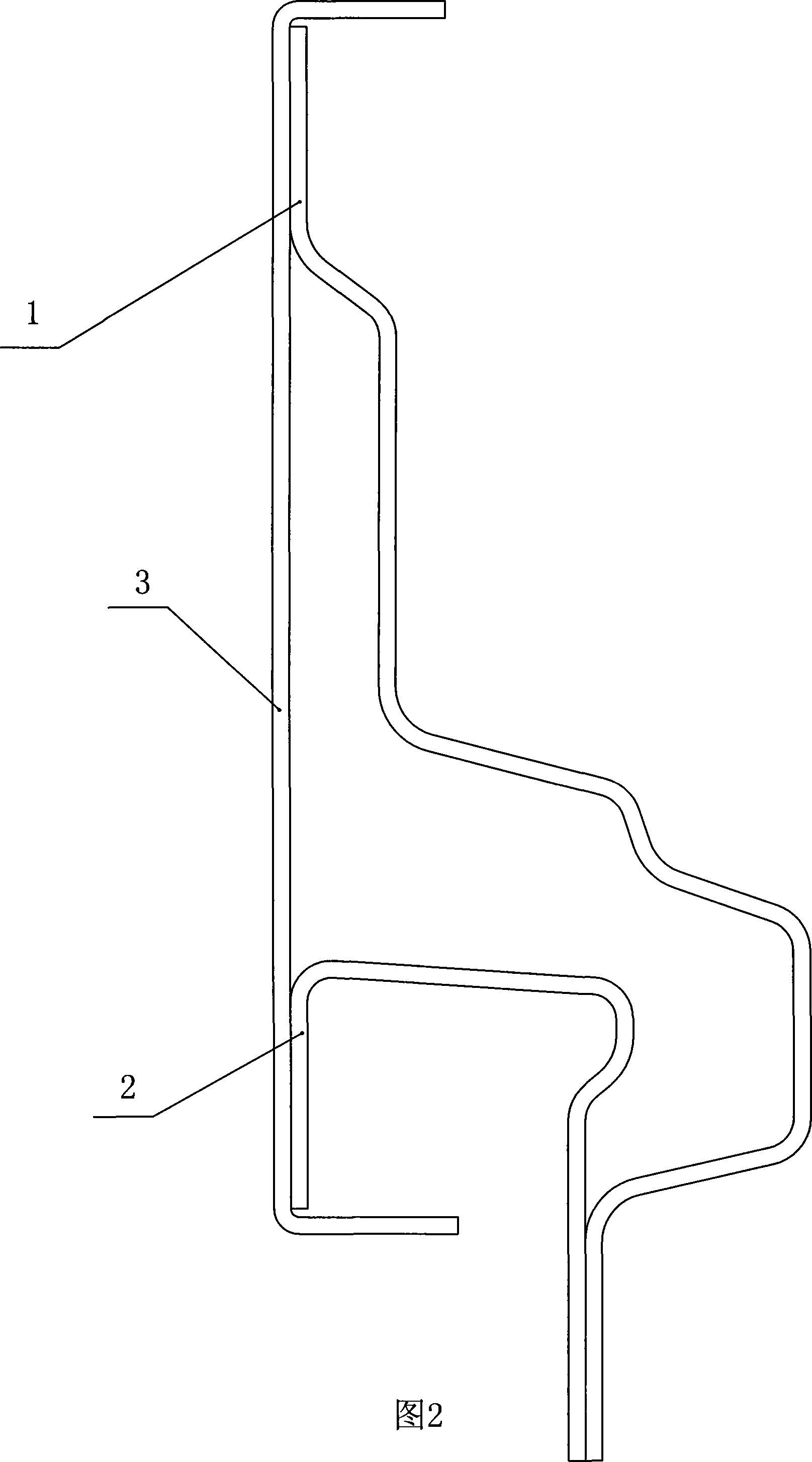 Car door frame edge binding process and mold