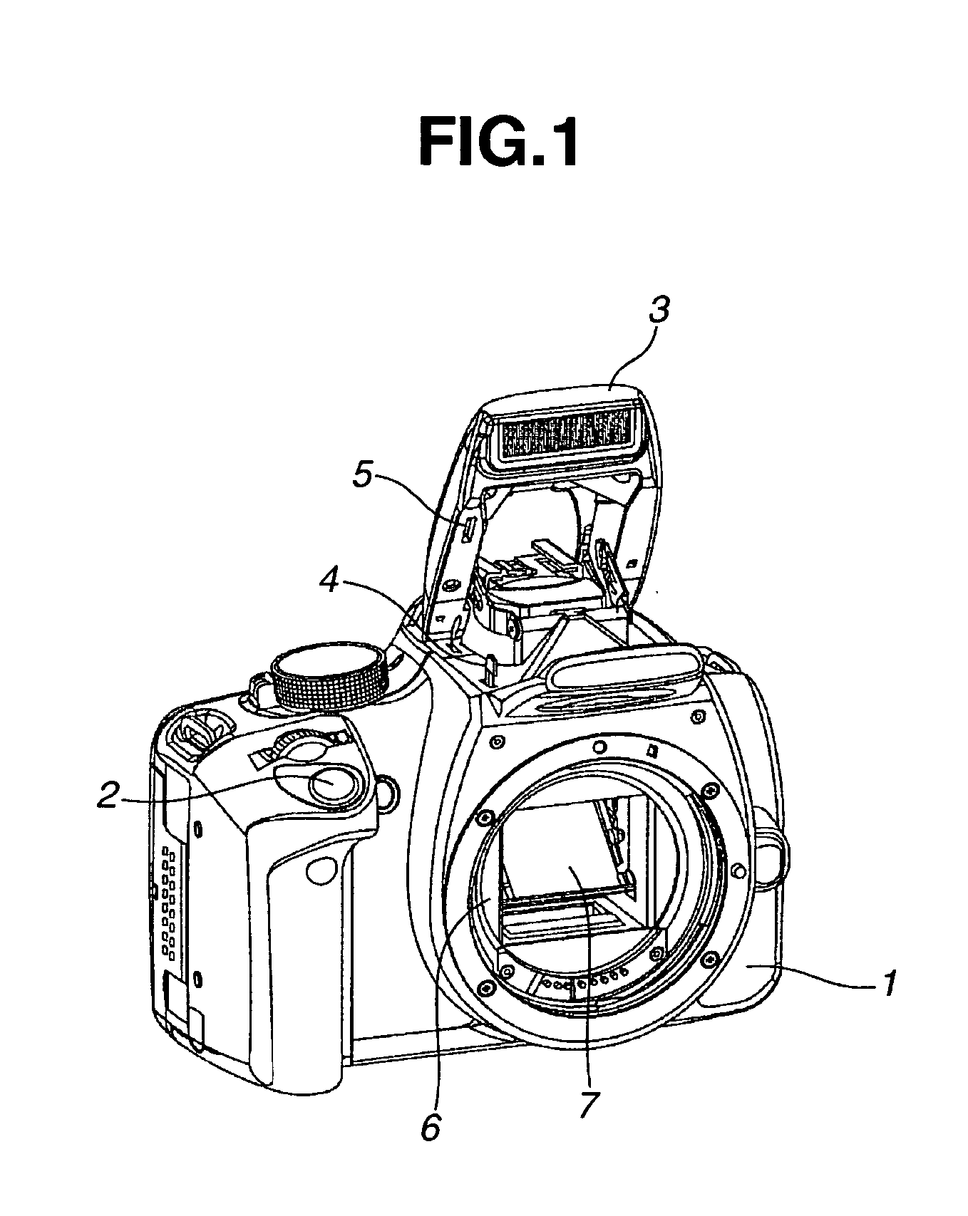 Digital single lens reflex camera