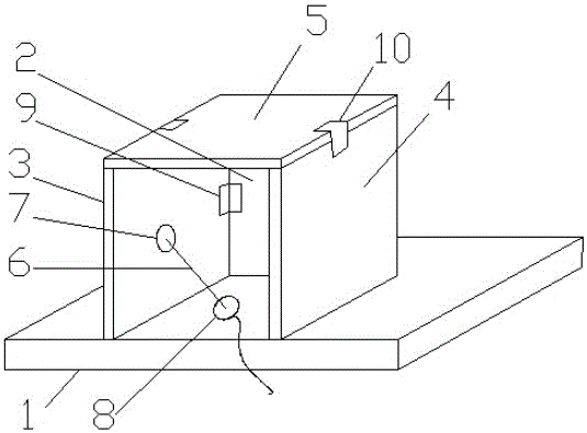 Stereoscopic comprehensive wiring experimental operation platform