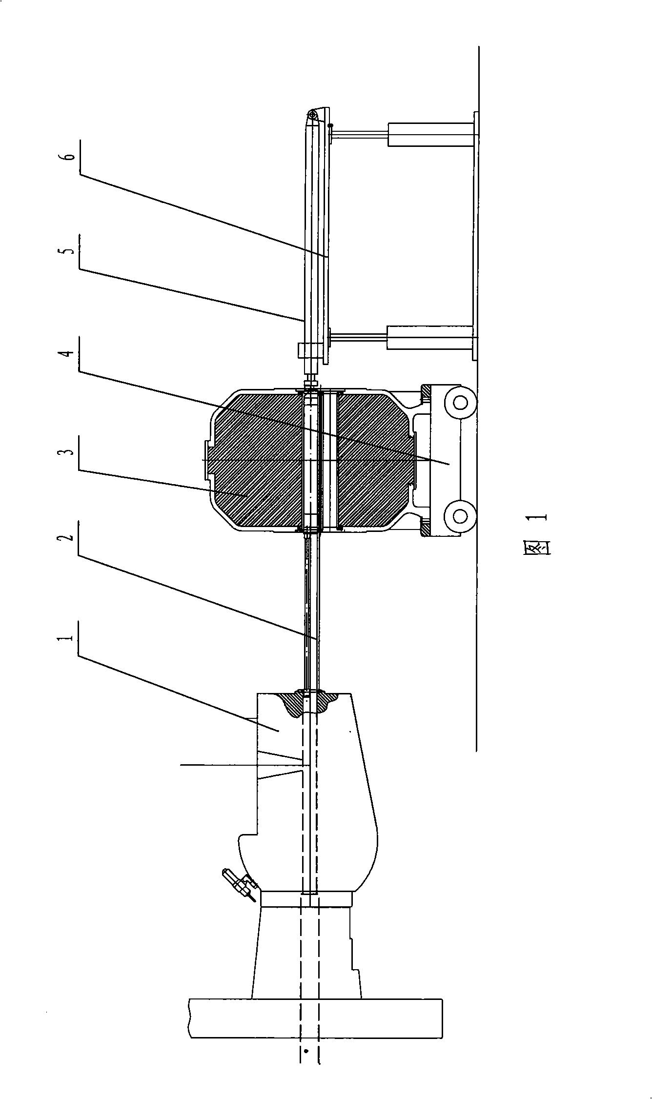 Radiation therapeutic machine radioactive source load and unload drive apparatus