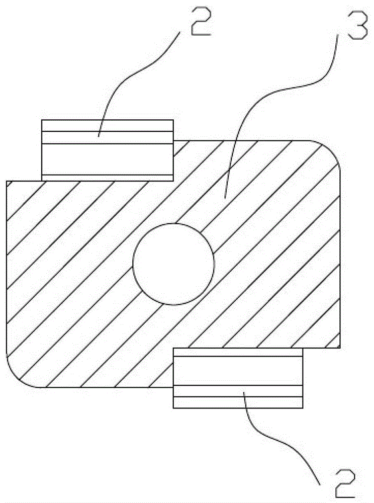 A fixed chuck for an automobile accelerator cable