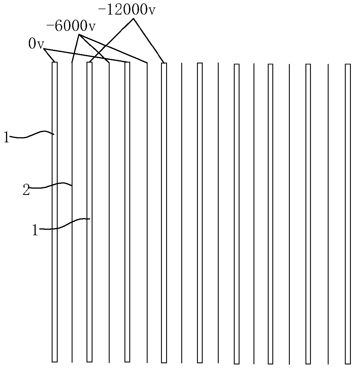 High-voltage electrostatic purification device and range hood applying same