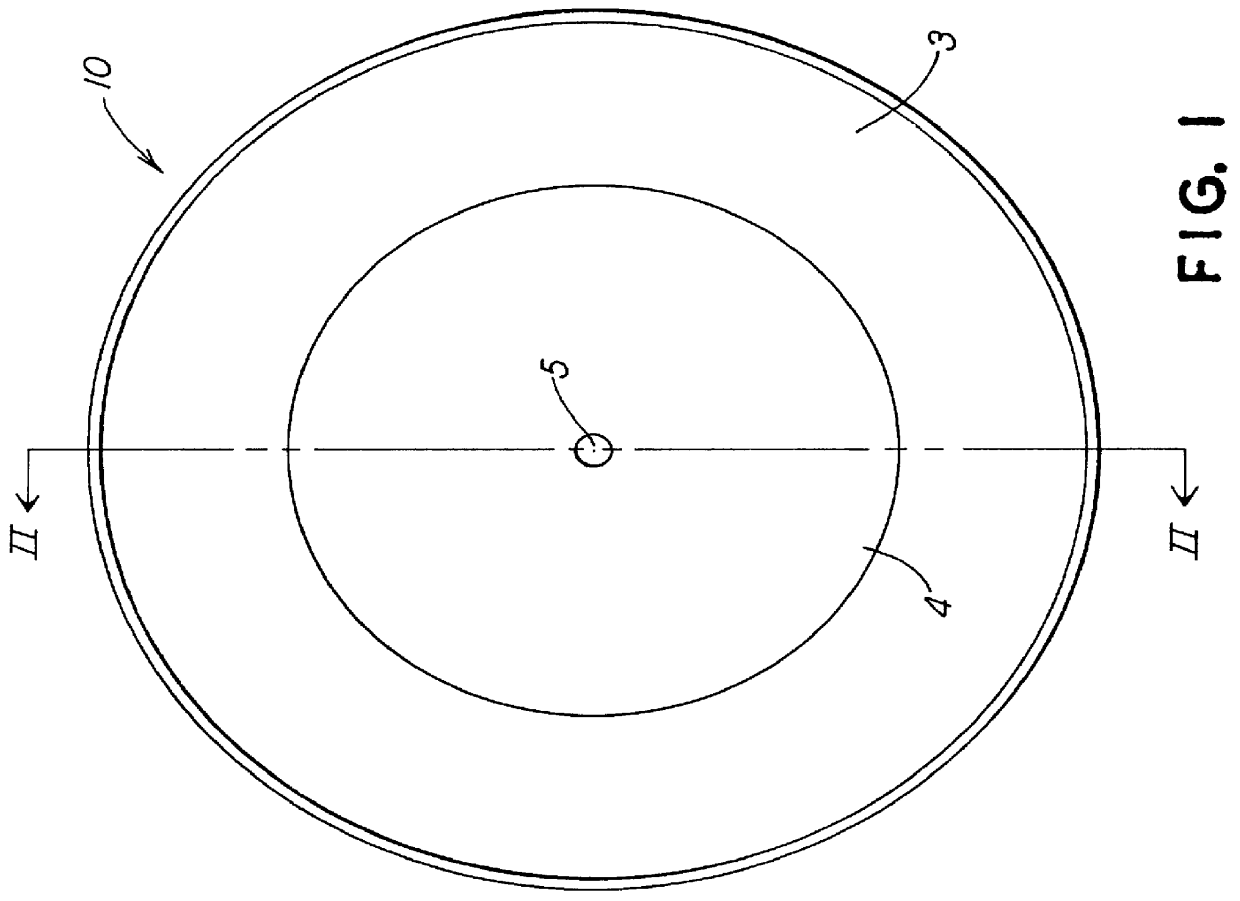 Abrasion resistant plastic bonded to a diaphragm