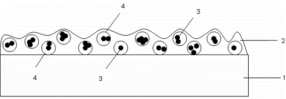 Light-absorbing antidazzle hard coating film, and preparation method and application thereof