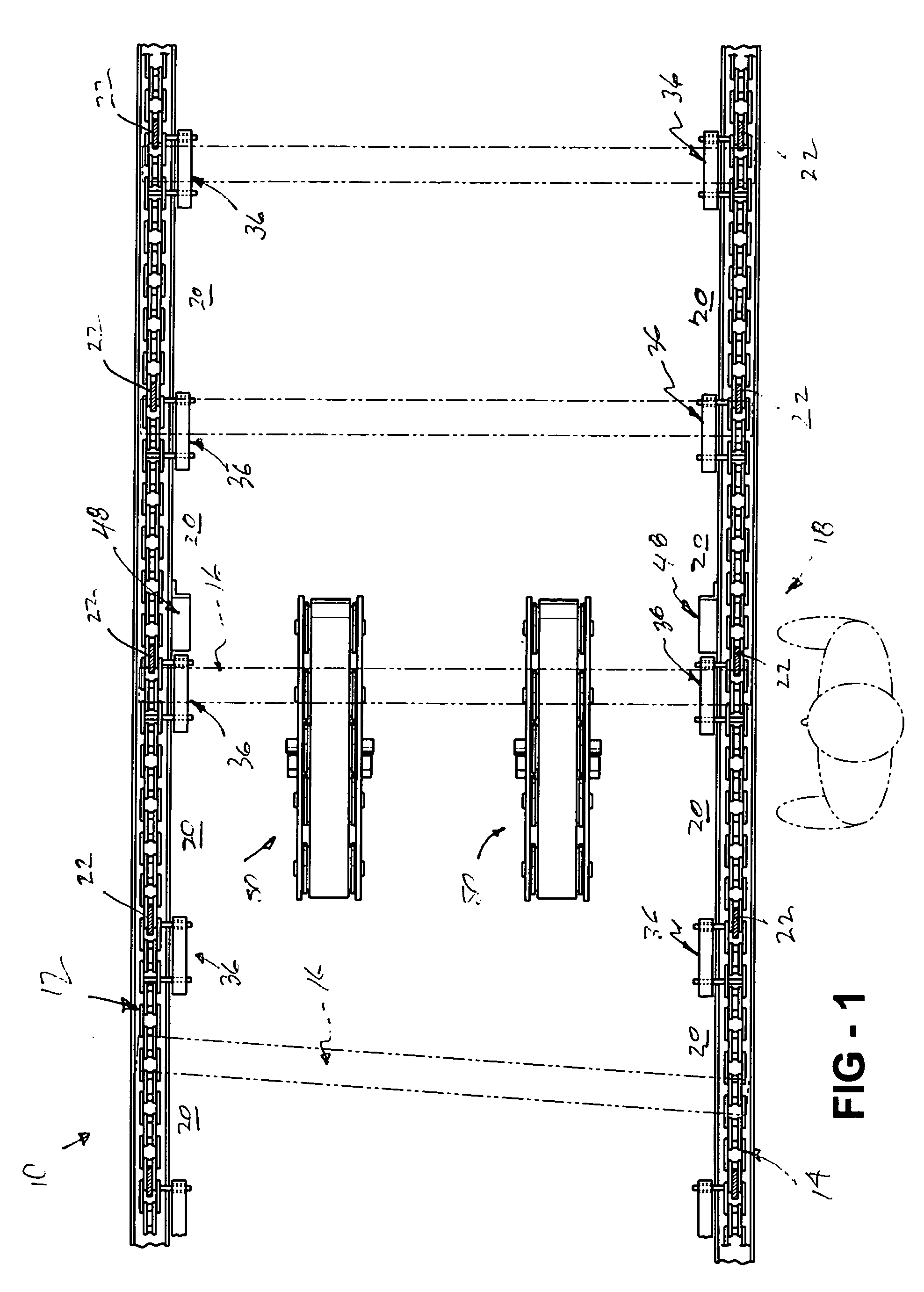 High speed turnover apparatus and method