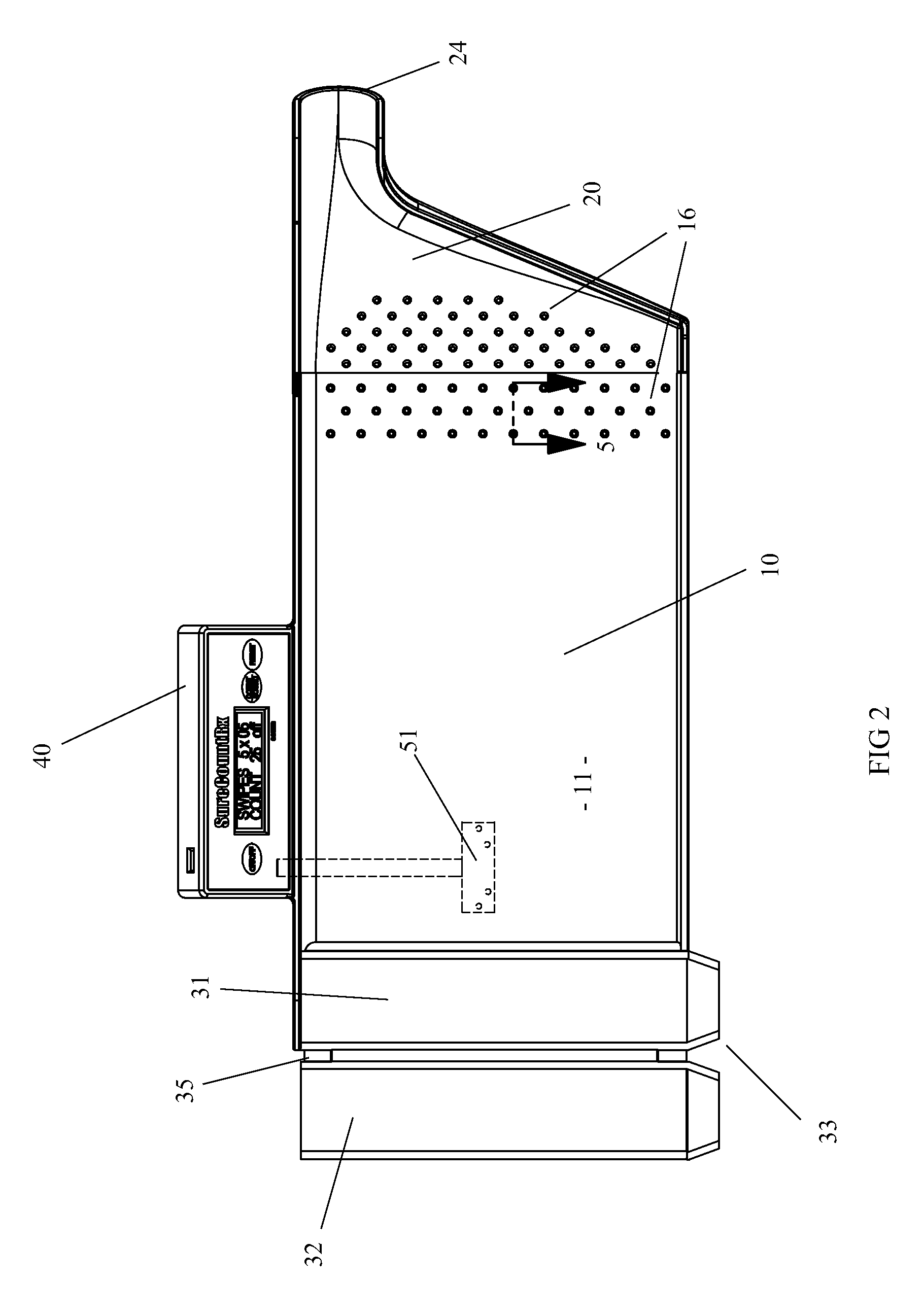 Pill Counting Tray with Digital Counter