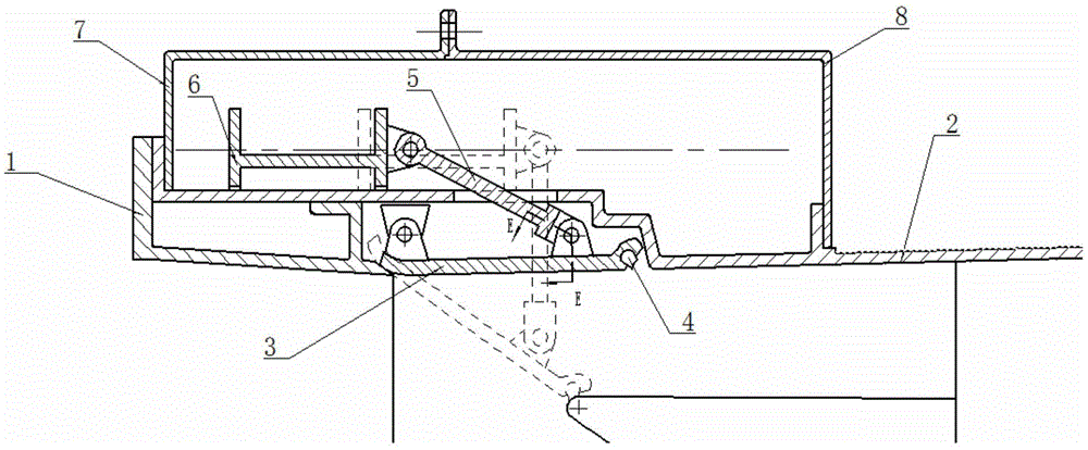 Synchronous Ring Mechanism for Mode Switching Valve of Variable Cycle Engine