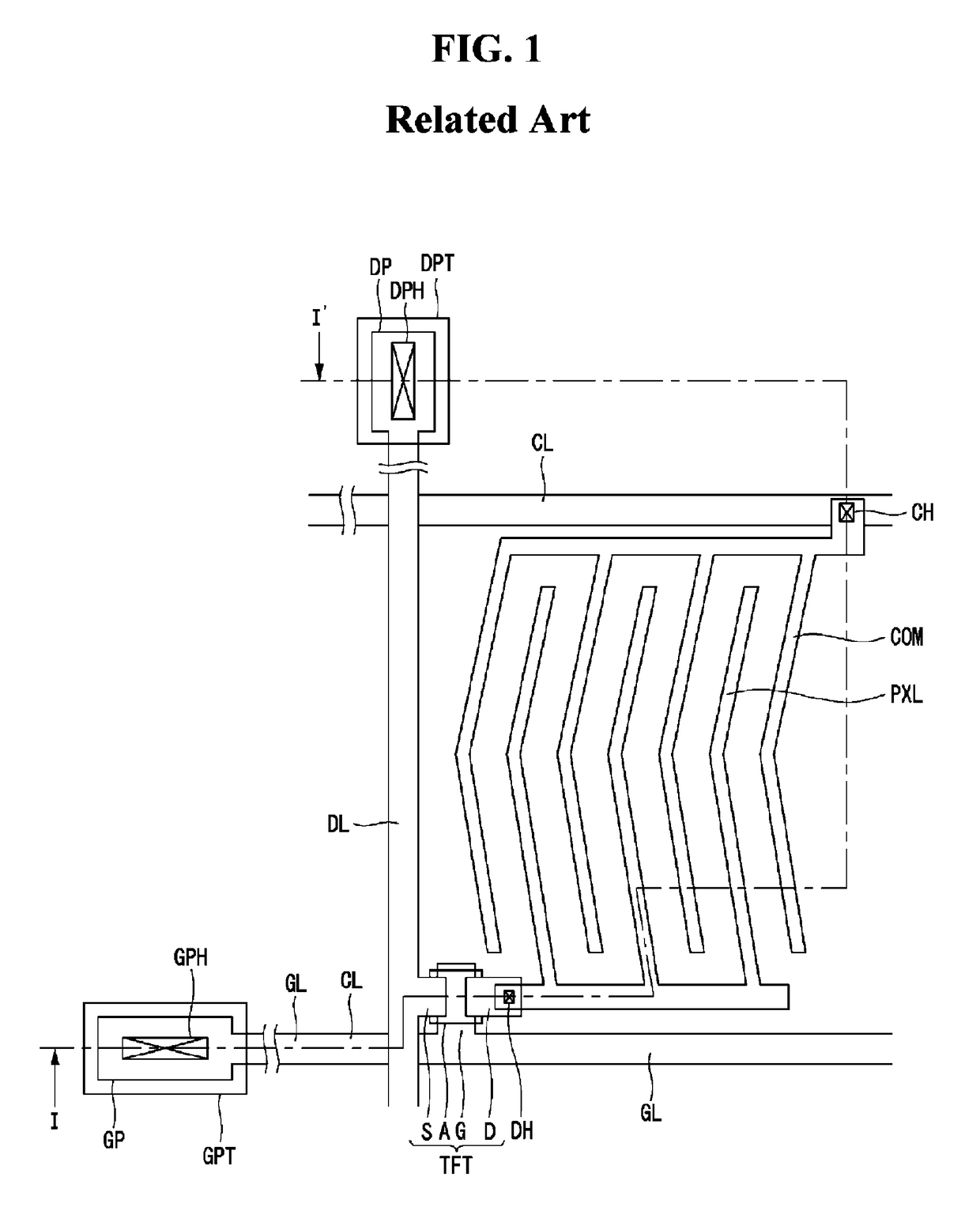 Ultra high density thin film transistor substrate having low line resistance structure and method for manufacturing the same