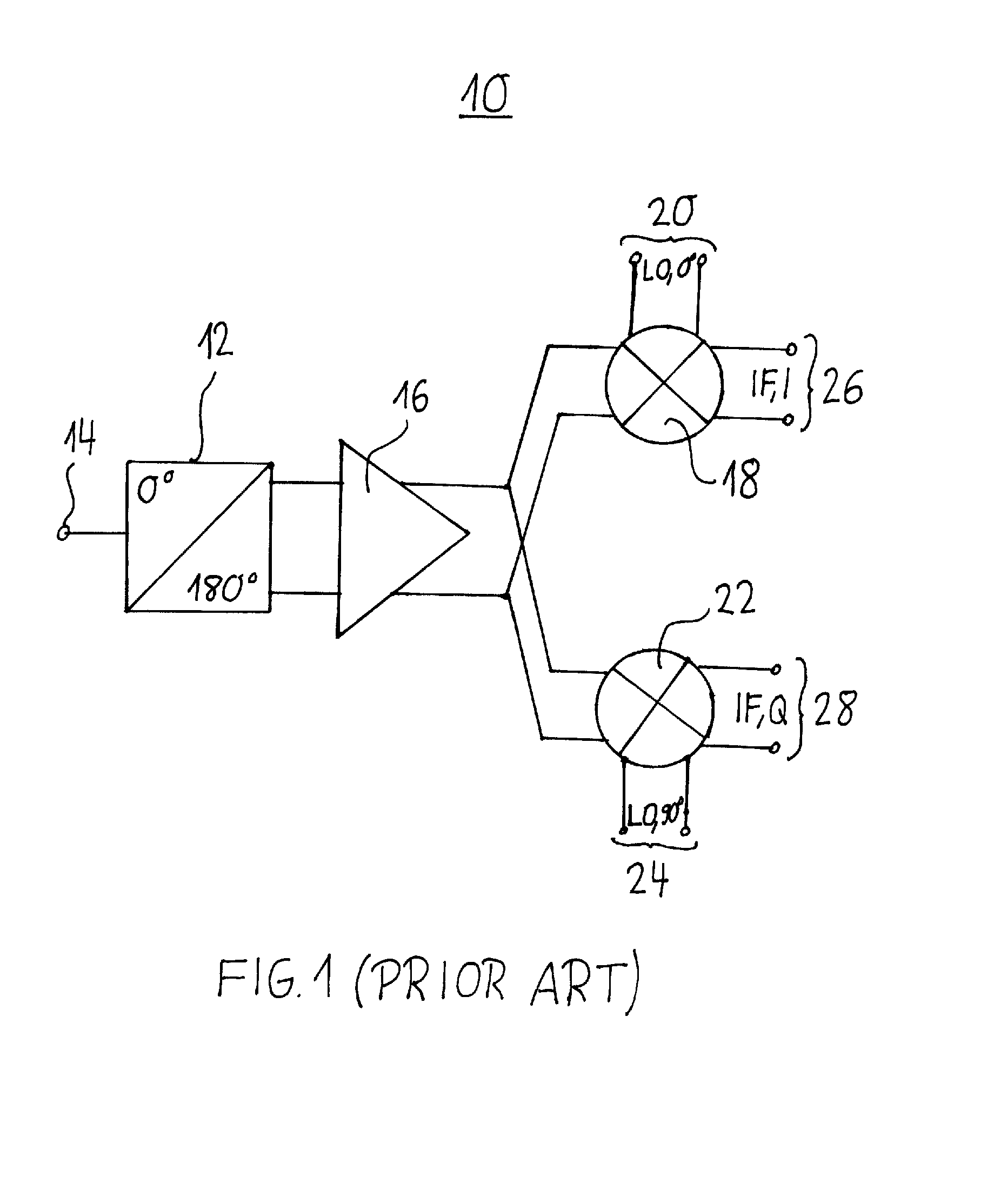 Receiver circuit, phased-array receiver and radar system