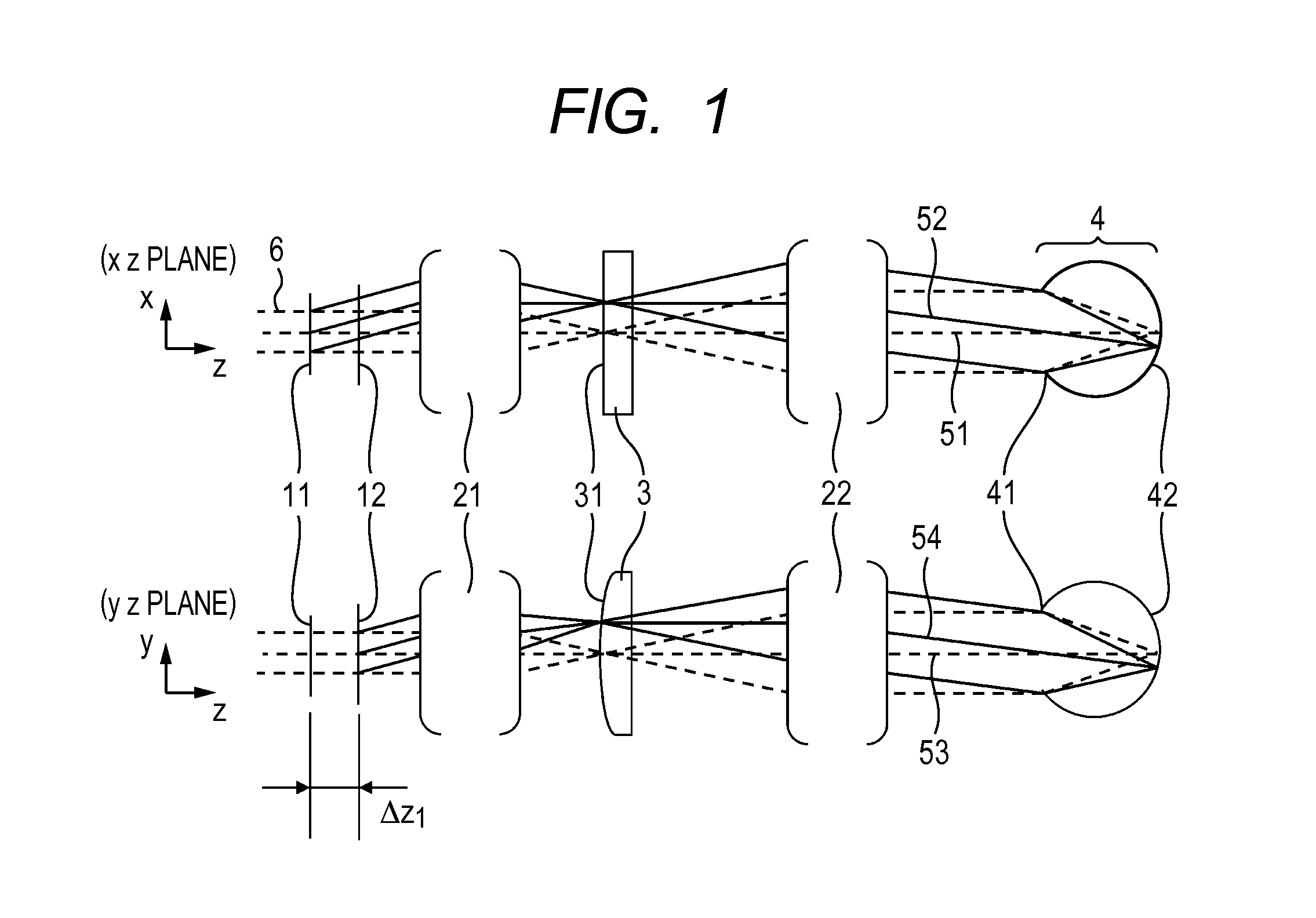 Ocular optical system