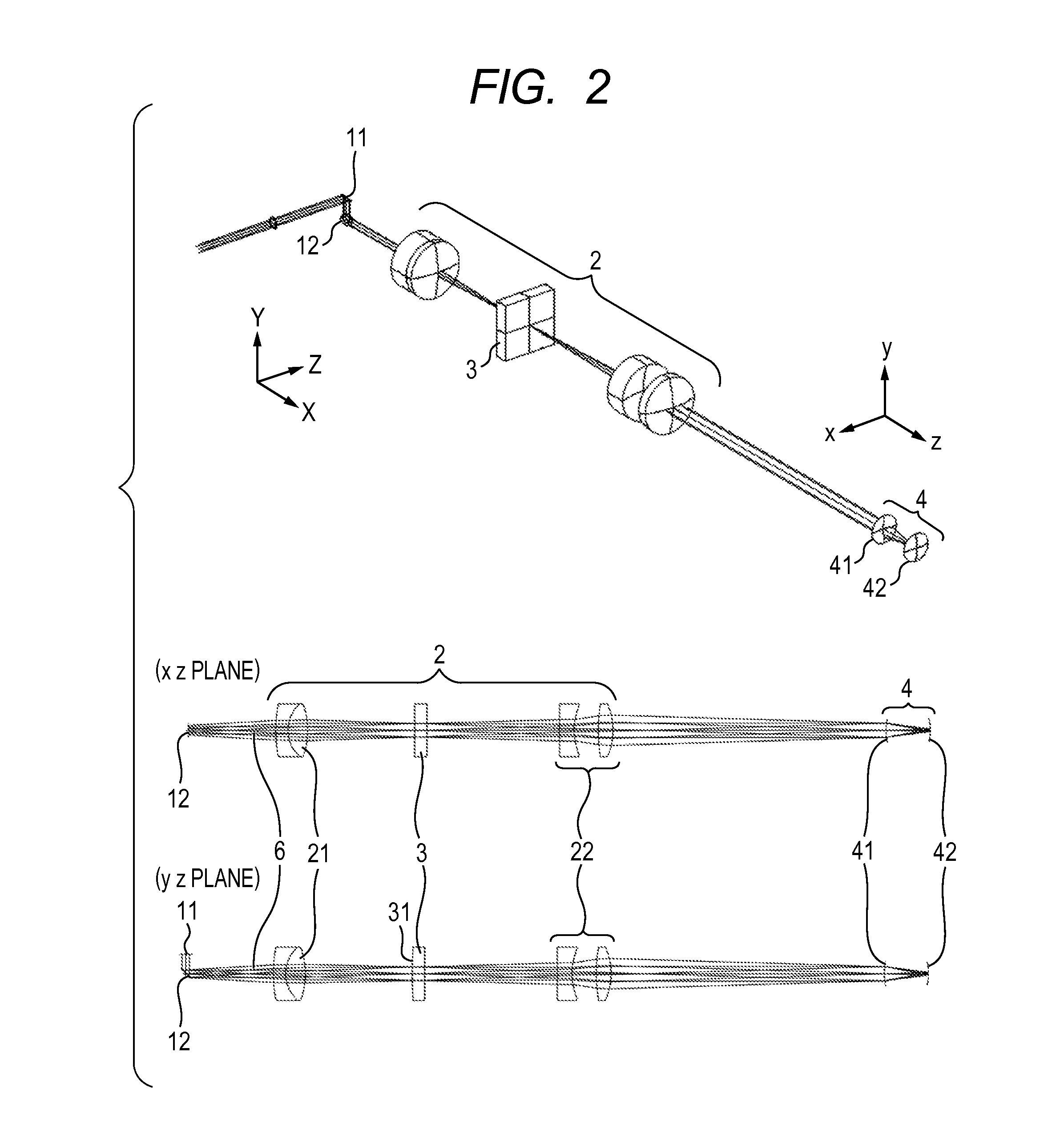 Ocular optical system