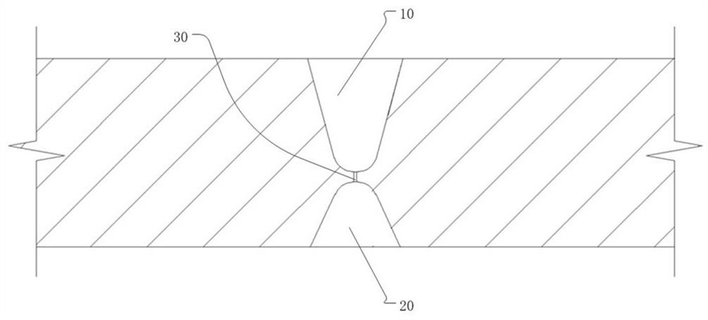 Welding construction method for super-thick plate