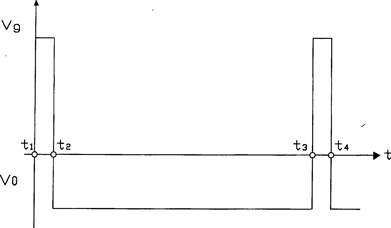 Actively driven liquid crystal display panel and driving method thereof