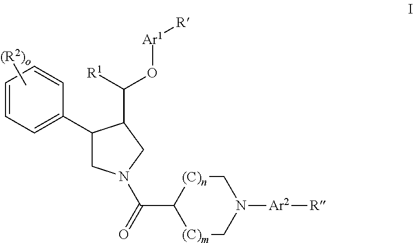 Pyrrolidines as nk3 receptor antagonists