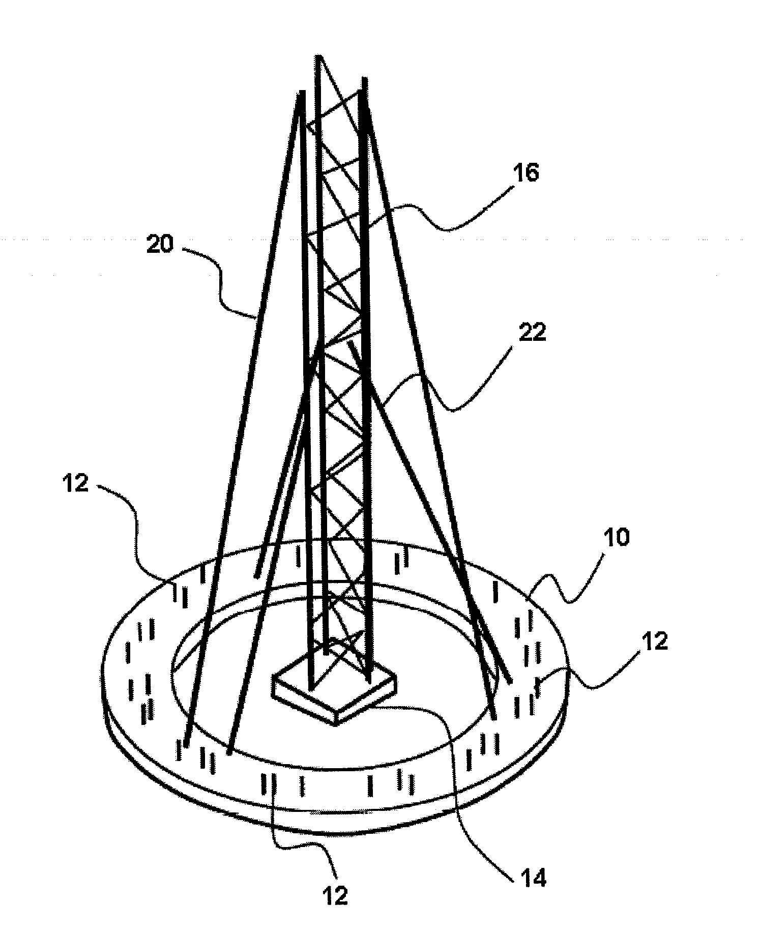 Tower assembly and method for assembling tower structure