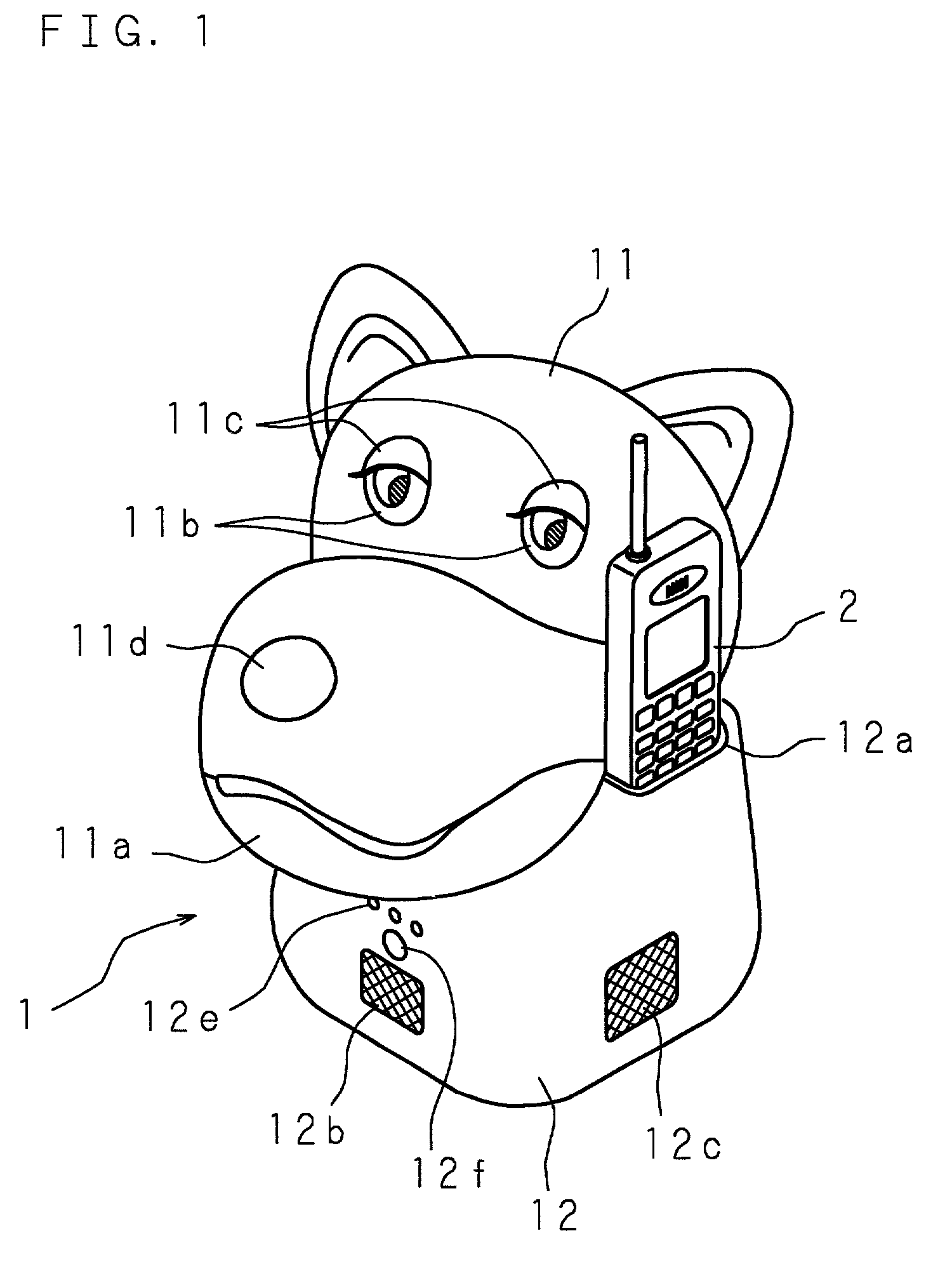 Robot controlled by wireless signals