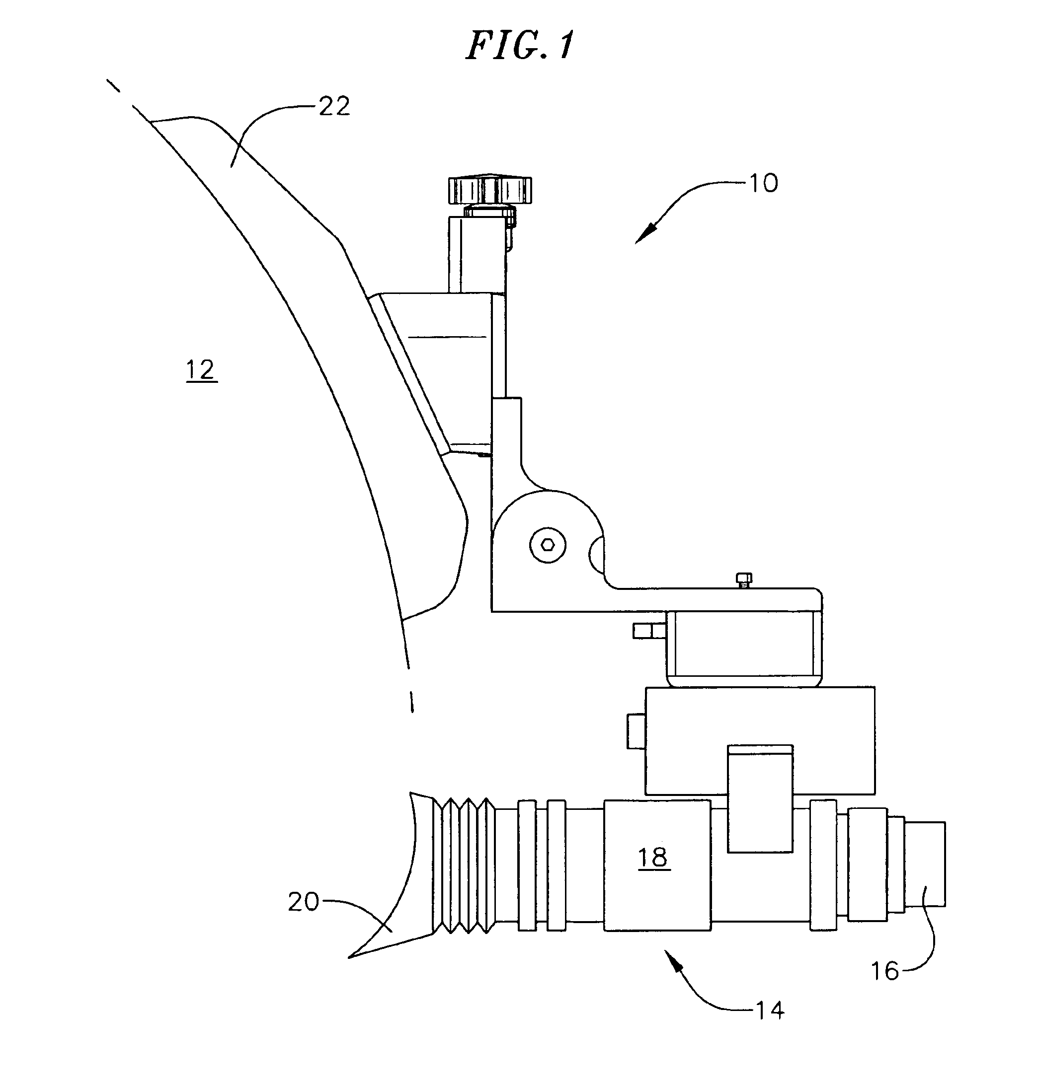 Rotatable helmet mount