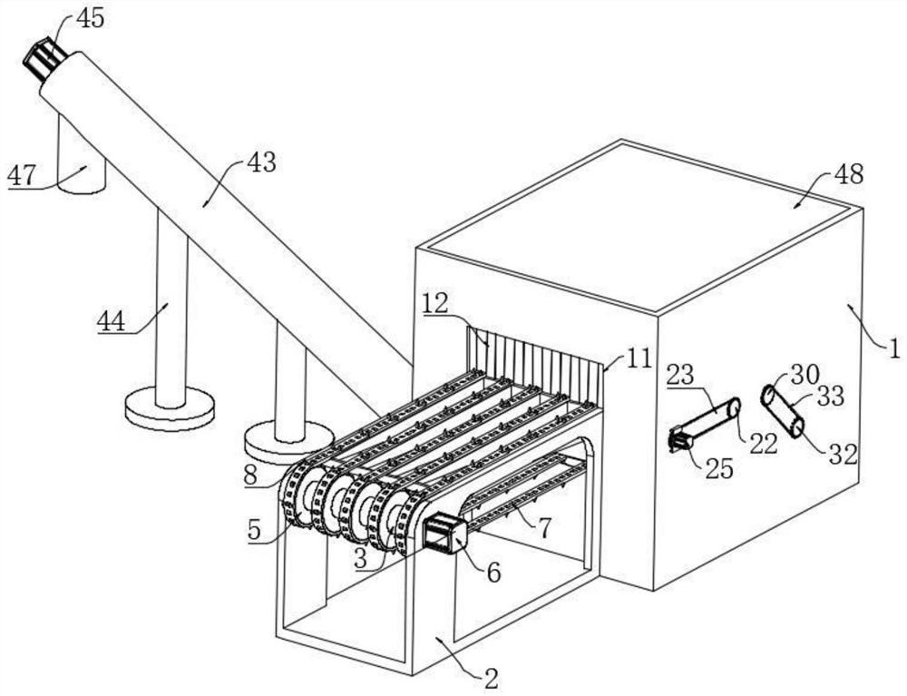 Feeding mechanism for foaming machine and use method of feeding mechanism