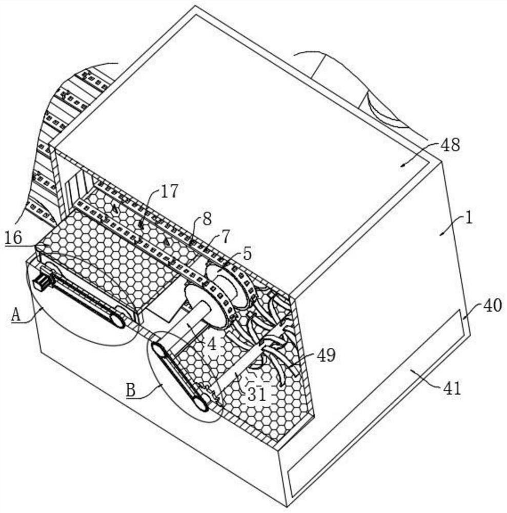 Feeding mechanism for foaming machine and use method of feeding mechanism