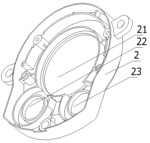 Steering wheel steering angle sensor device