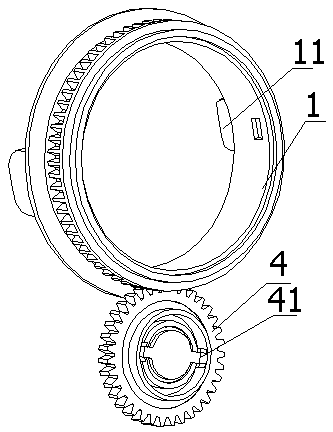 Steering wheel steering angle sensor device