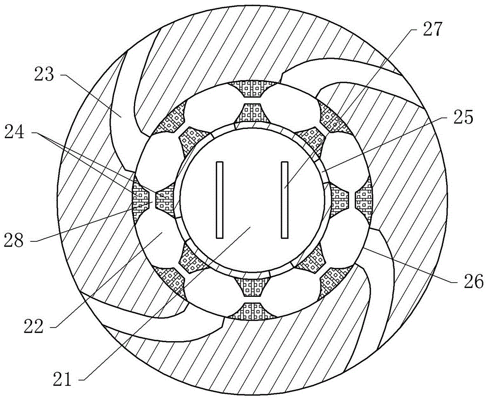 Peanut coat removing device