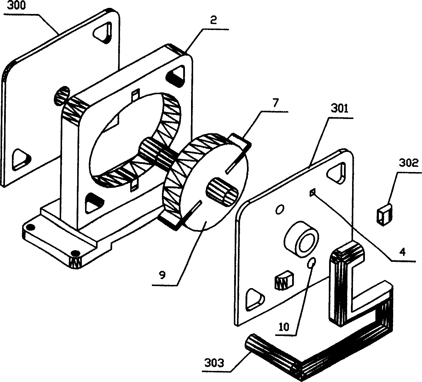 Wheel type rotor engine