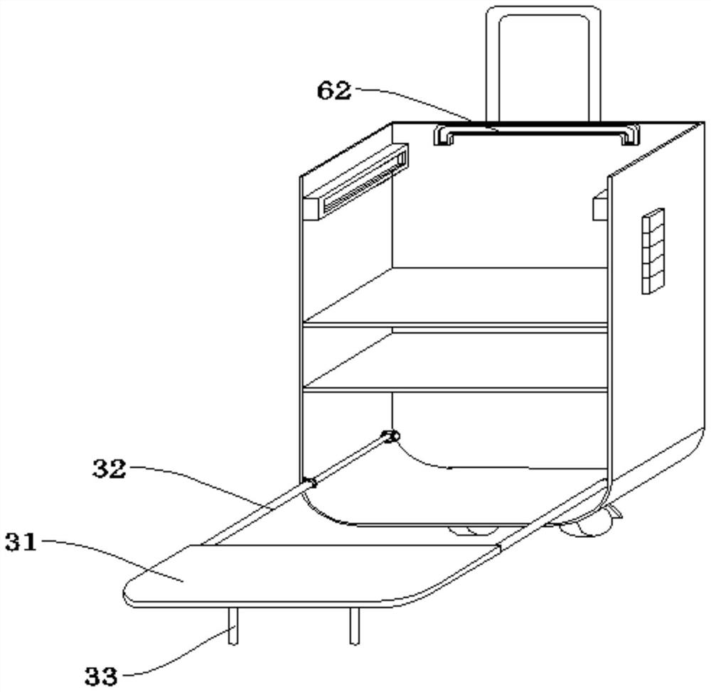 Automatic integrated device for meal delivery and dining