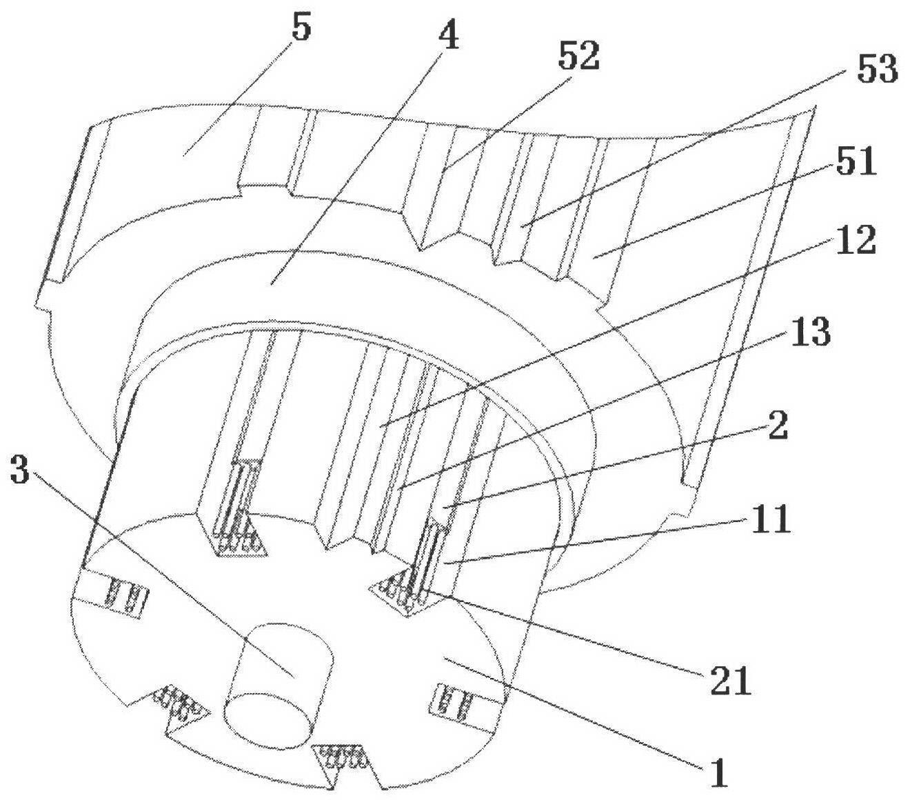 Skeleton type cable