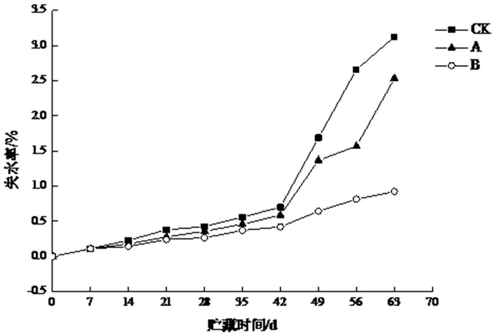 Thymol composite biological coating preservative and preparation method and application thereof