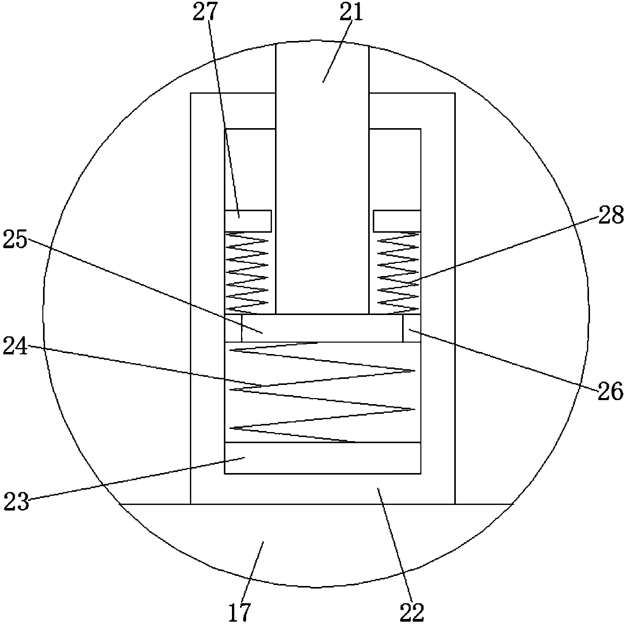 Feed additive raw material crushing device