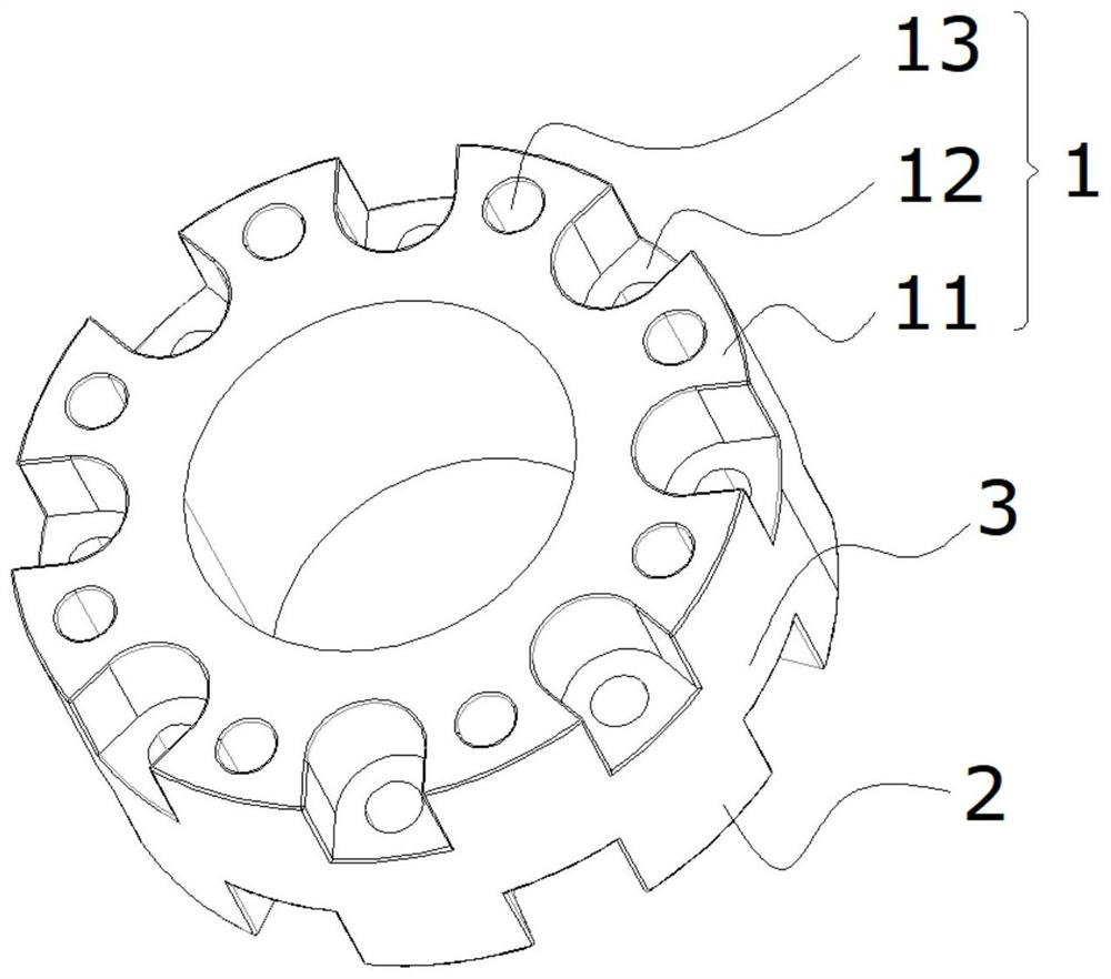 Novel insulating flange