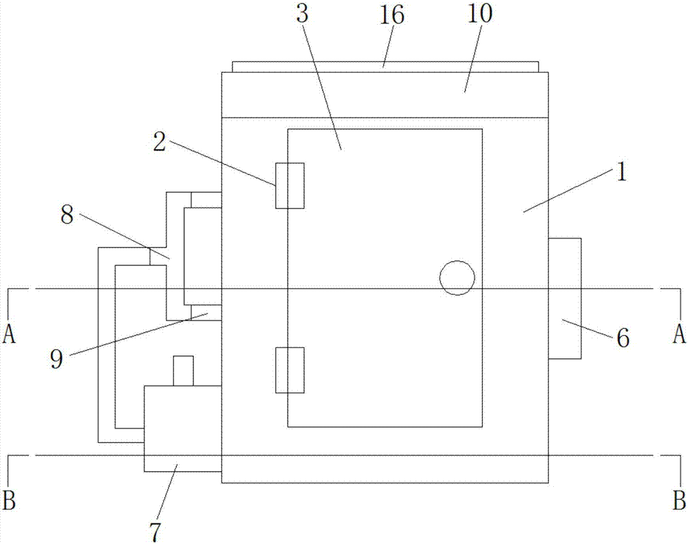 Artificial intelligence shoe cabinet convenient for demounting