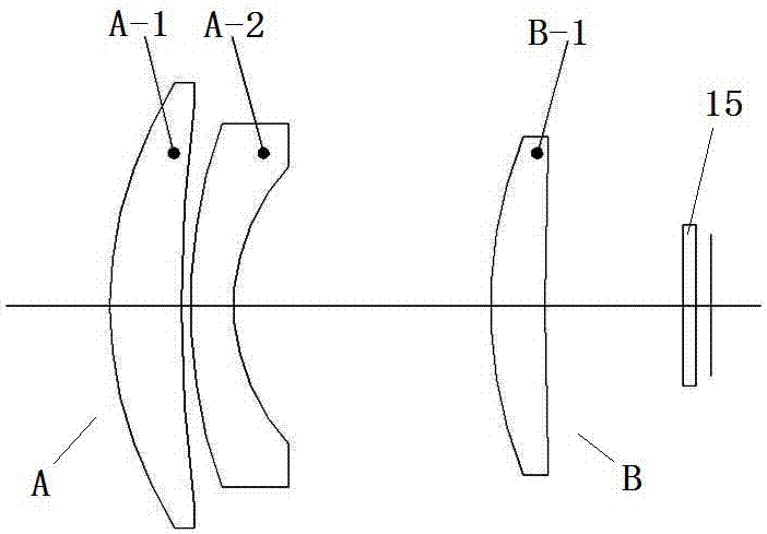 Long-wave infrared optical mechanical athermalization lens and its compensation adjustment method