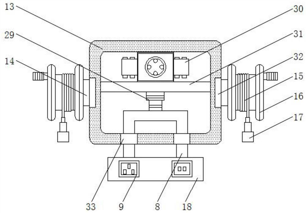 Adjustable charging pile and using method thereof