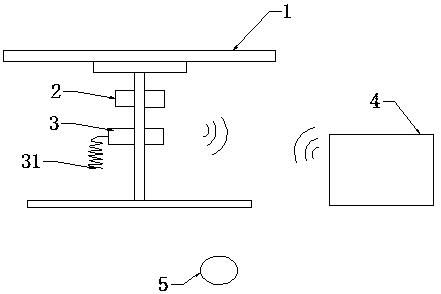 UAV (Unmanned Aerial Vehicle) based electromagnetic wave detection device and method for corona discharge of power transmission line